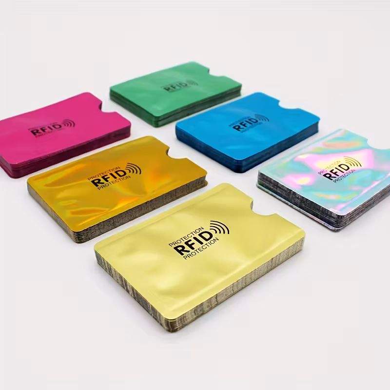 Fundas RFID Antirrobo para Tarjetas (Protección Contra Clonación)