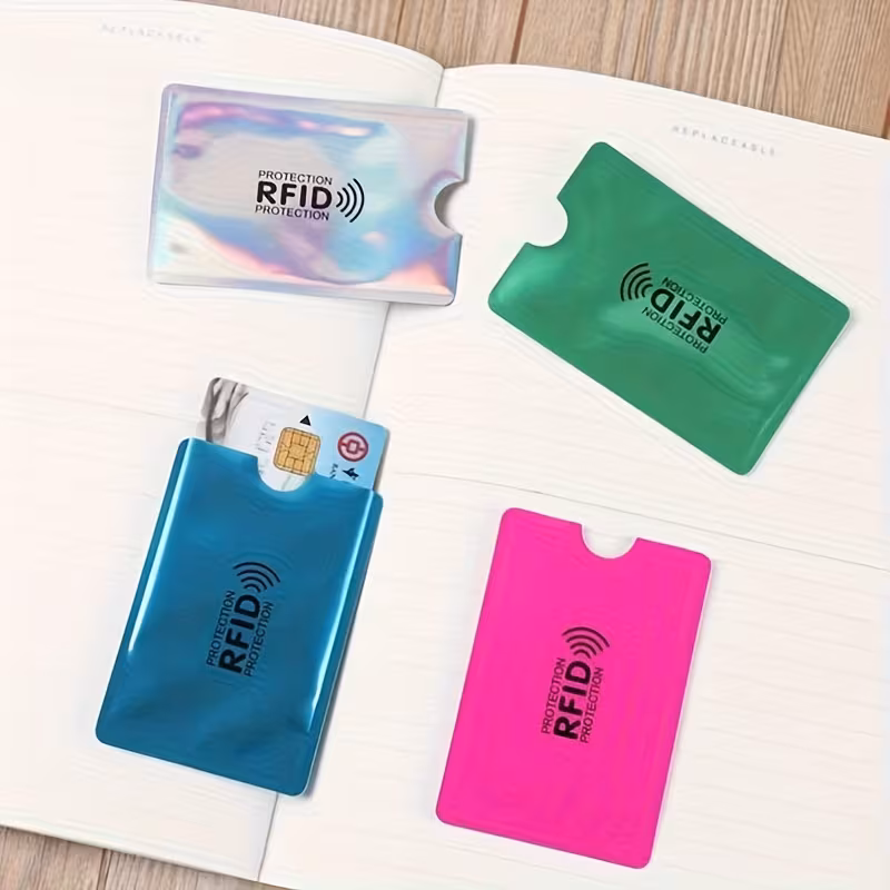 Fundas RFID Antirrobo para Tarjetas (Protección Contra Clonación)